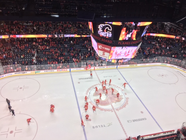 Calgary Flames vs. Detroit Red Wings